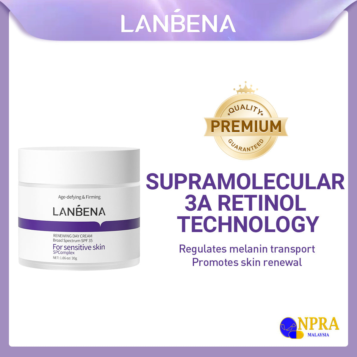 LANBENA 3A Retinol Day Cream (30g) [FDA]