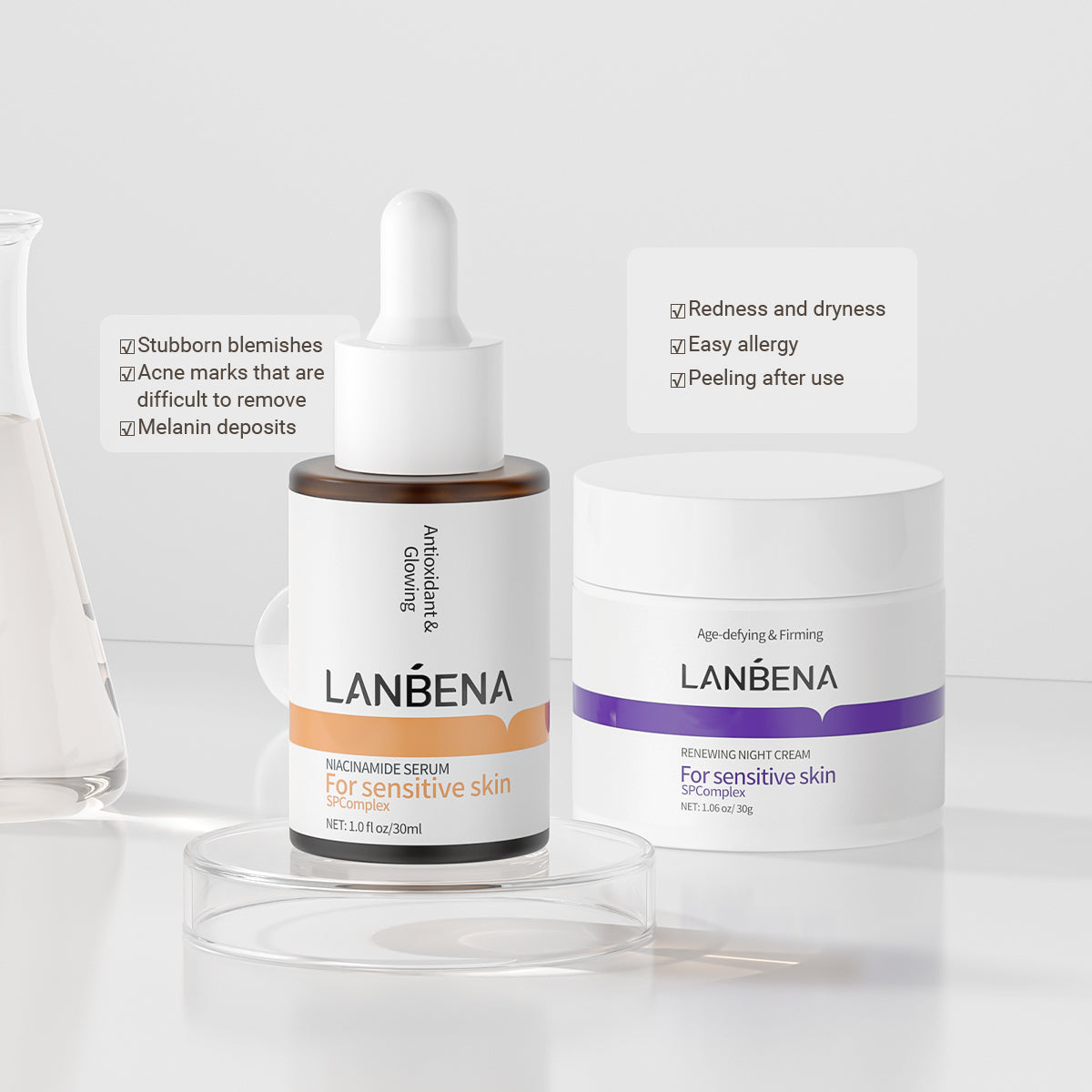 LANBENA Anti-oxidant and Anti-ageing Combo [NPRA]