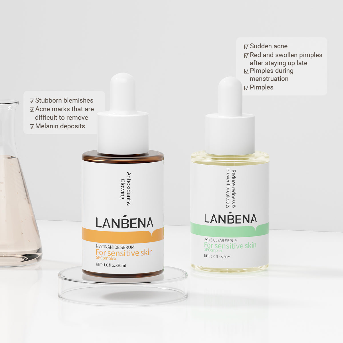 LANBENA Acne Removal And Acne Mark Fade Combo [NPRA]