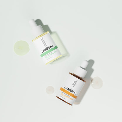 Kombo Penghilang Jerawat dan Tanda Jerawat LANBENA [FDA] 