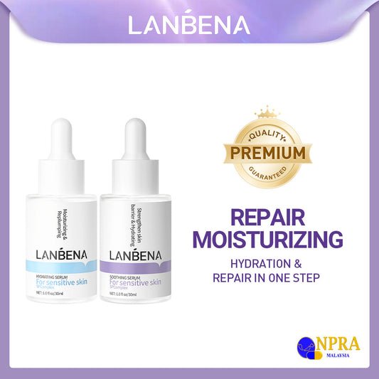 LANBENA 4D Hyaluronic Acid Hydrating Serum Soothing Serum Repair moisturizing Combo [NPRA]