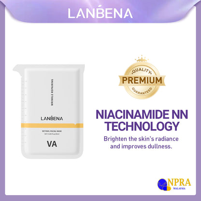 LANBENA Retinol Facial Mask (10 Pcs) [NPRA][Individual Package]