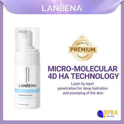 LANBENA 4D Hyaluronic Cleanser (100ml) [NPRA]