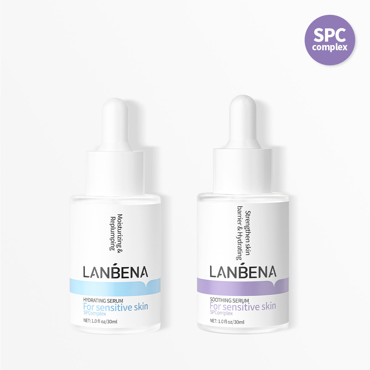 LANBENA 4D Hyaluronic Acid Hydrating Serum Soothing Serum Repair moisturizing Combo [NPRA]