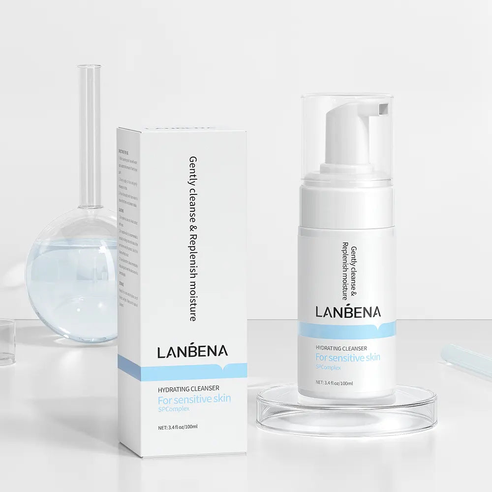 Pembersih Hyaluronic 4D LANBENA (100ml) [FDA]