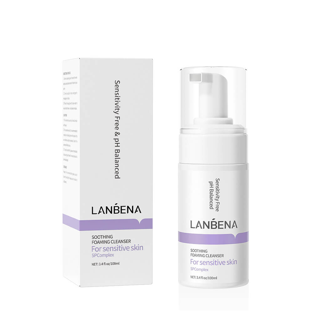 Pembersih Berbuih Menenangkan LANBENA (100mL) [FDA]