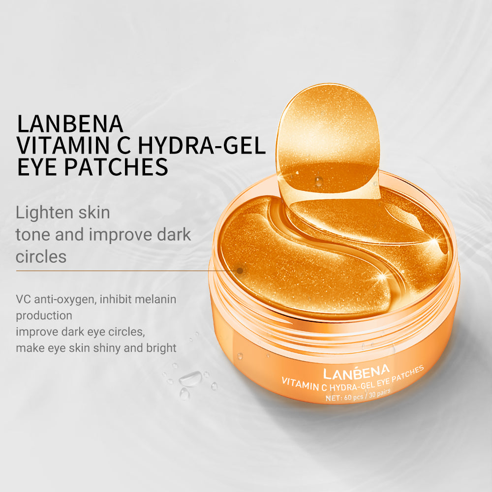 LANBENA Eye Mask Remove Dark Eye Circle Eye Patches 60Pcs